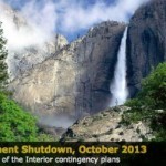 Yosemite closed by government shutdown